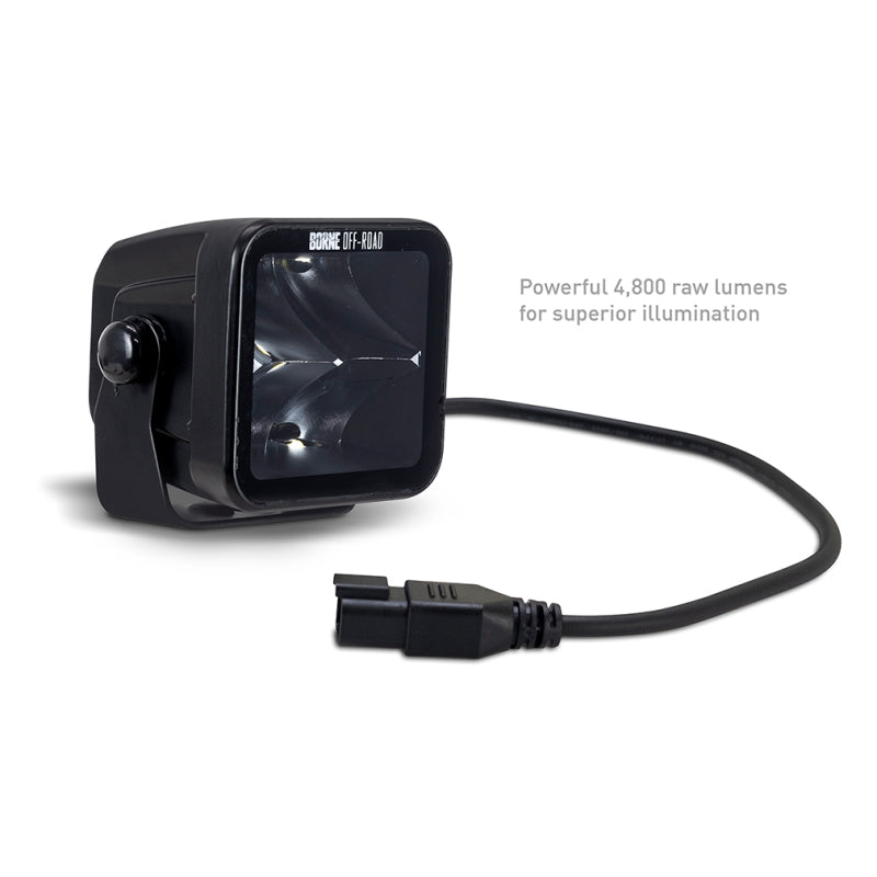 Borne Off-Road BNLT-LP33-2S - BRNBNLT-LP33-2S - Borne Off-Road Light Pods (Kit of 2) 3x3 Spot - Shipped in Europe - Tuningsupply.com