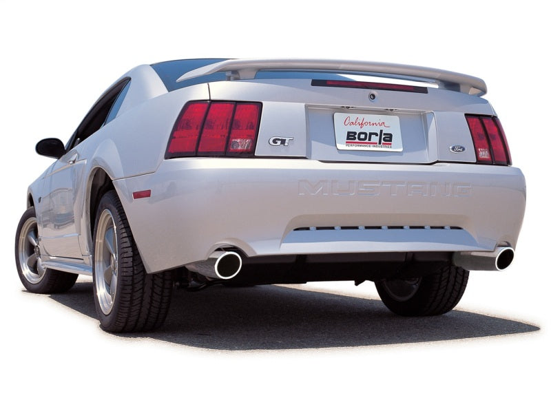Borla 140458 - BOR140458 - Borla 99-04 Ford Mustang GT 4.5L V8 AT/MT RWD 2dr ATAK SS Catback Exhaust - Shipped in Europe - Tuningsupply.com