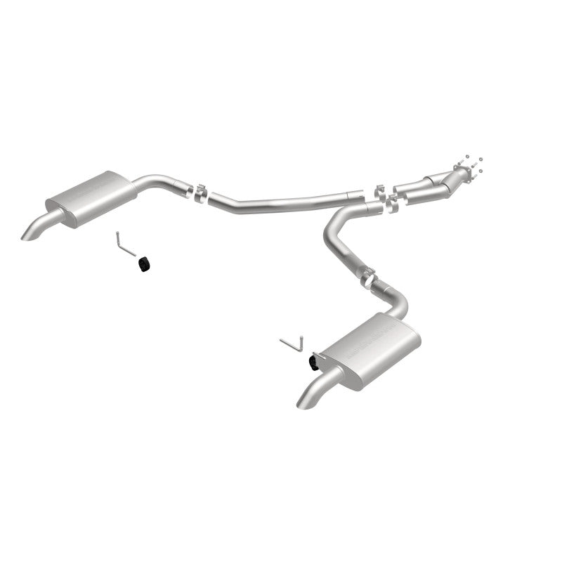 Magnaflow 16710 - MAG16710 - MagnaFlow 75-79 Chevy Corvette V8 5.7L Dual Split Rear Exit Stainless Cat-Back Perf Exhaust - Shipped in Europe - Tuningsupply.com