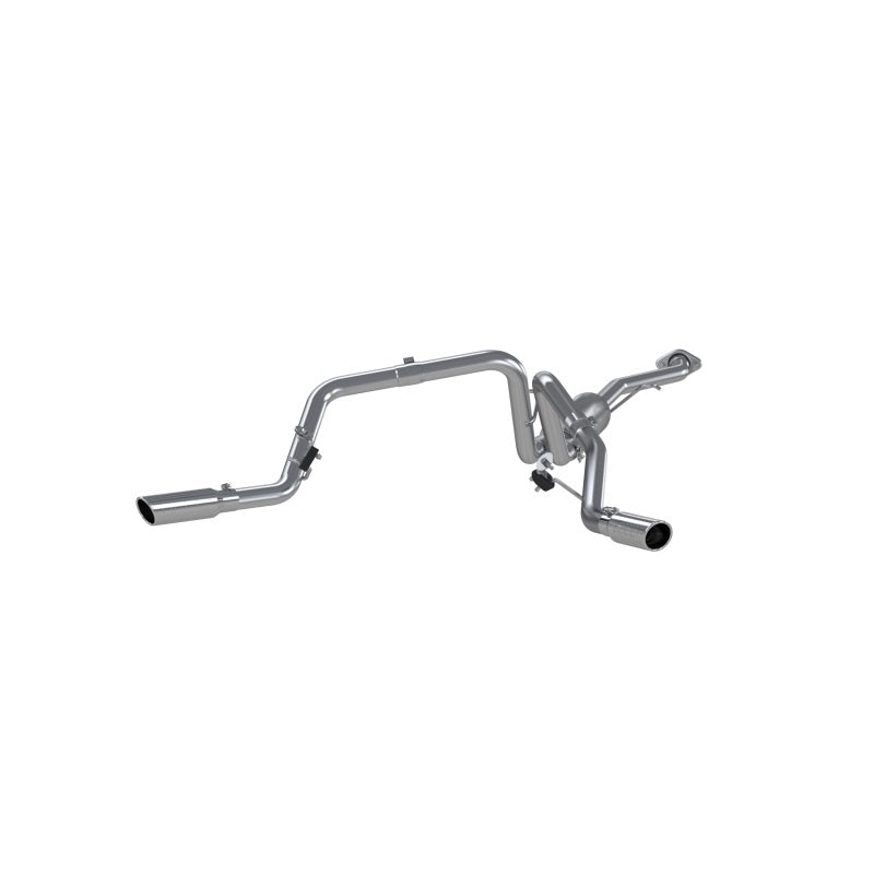 MBRP PS5018AL - MBRPS5018AL - MBRP 2003-2007 Chev/GMC 1500 Classic 4.8/5.3L EC/CC-SB Cat Back Dual Split Side - Shipped in Europe - Tuningsupply.com