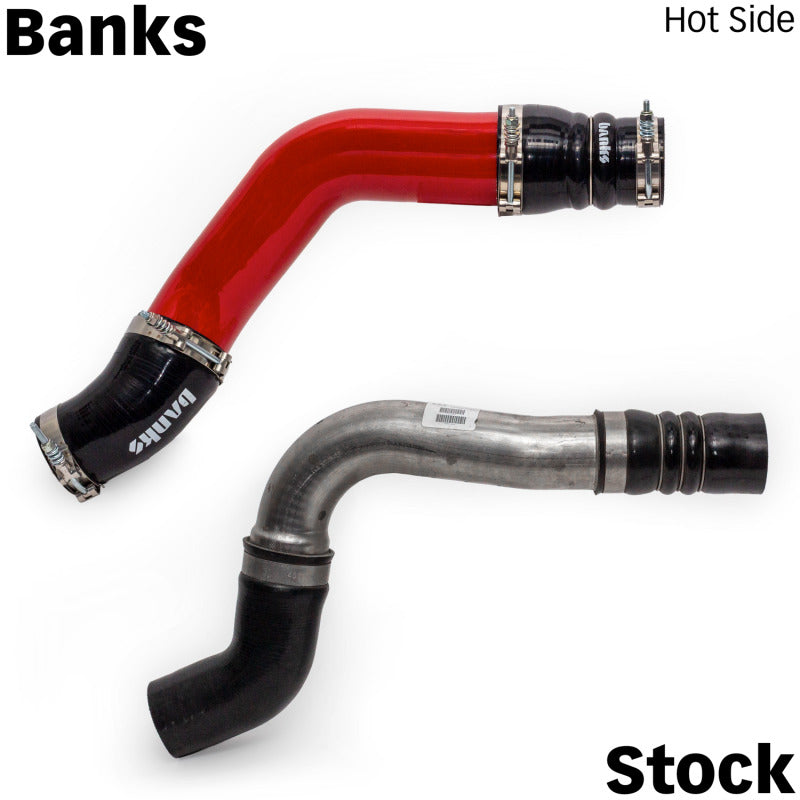 Banks Power 26006-PC - GBE26006-PC - Banks Power 19-21 Ram 2500/3500 6.7L Cummins Boost Tube Upgrade Kit - Red - Shipped in Europe - Tuningsupply.com