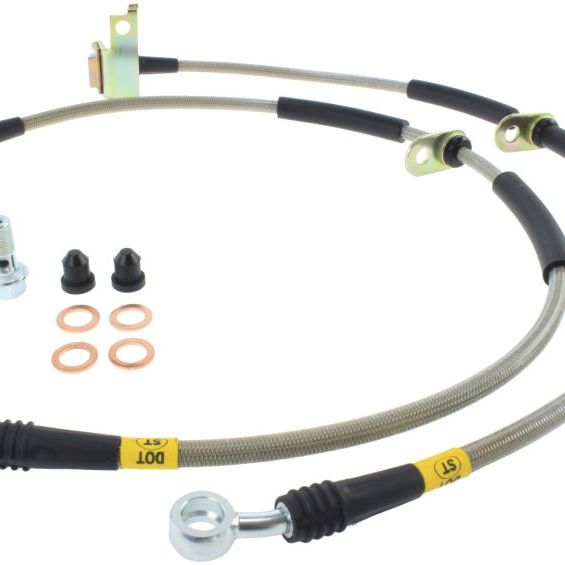 Stoptech 950.45006 - STO950.45006 - StopTech Stainless Steel Front Brake lines for Mazda 6 - Shipped in Europe - Tuningsupply.com