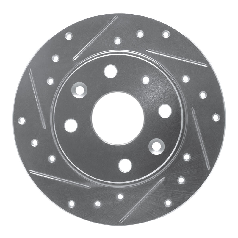 R1 Concepts 631-80023L - RNC631-80023L - R1 90-93 Mazda Miata Rear Left Drilled & Slotted Silver Brake Rotor - Shipped in Europe - Tuningsupply.com