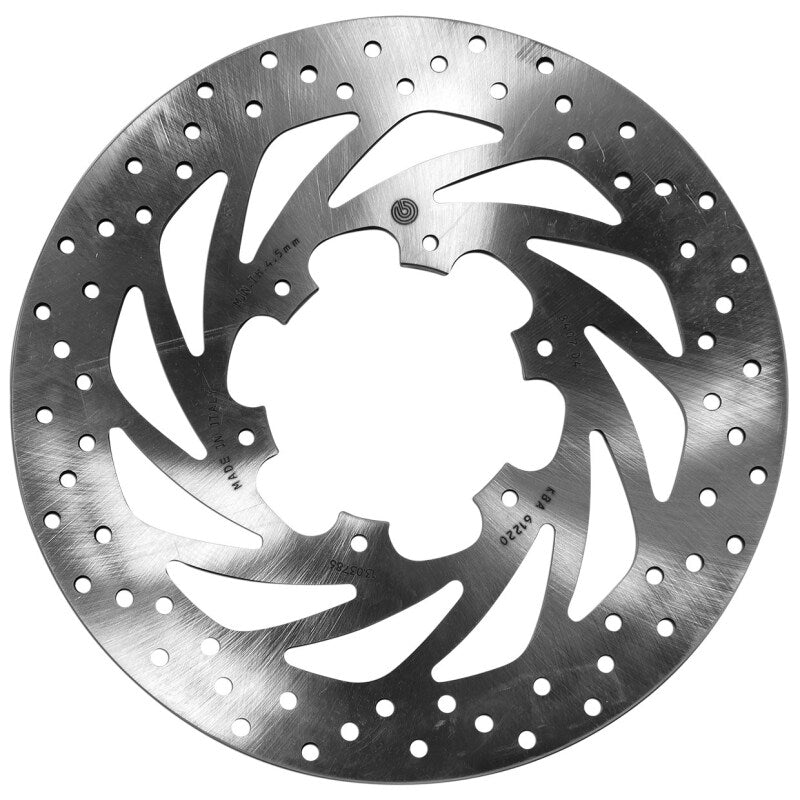 Brembo OE 68B407D4 - BRE68B407D4 - Brembo OE 12-13 Piaggio Vespa Beverly 125CC/10-19 Beverly S 300CC 300x5mm Brake Disc - Front Fixed - Shipped in Europe - Tuningsupply.com