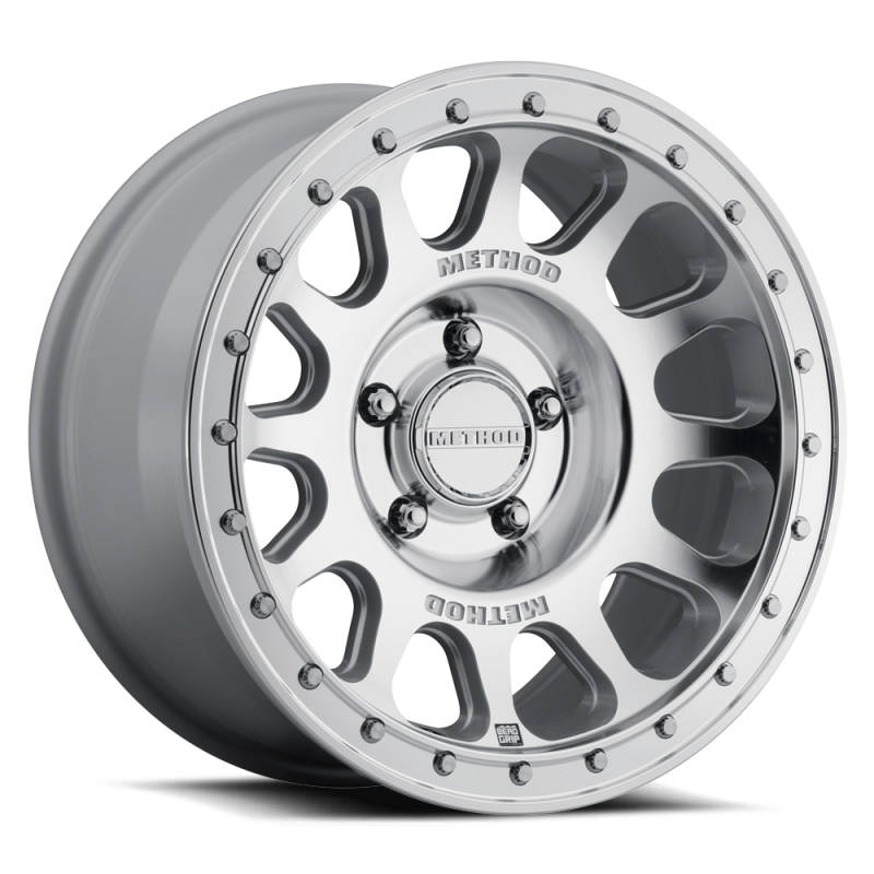 Method Wheels MR70978550300H - MRWMR70978550300H - Method MR709 HD Bead Grip 17x 8.5in / ET0 / 5x5 BP / 71.5mm Bore - Machined Wheel - Shipped in Europe - Tuningsupply.com