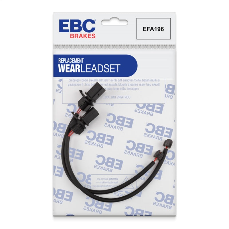 EBC EFA196 - EBCEFA196 - EBC 2015+ Porsche Macan Front Wear Leads - Shipped in Europe - Tuningsupply.com