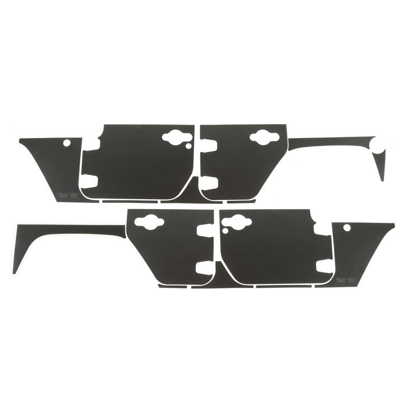 Rugged Ridge 12300.53 - RUG12300.53 - Rugged Ridge Magnetic Protection Panel kit 4-Dr07-18 Jeep Wrangler - Shipped in Europe - Tuningsupply.com
