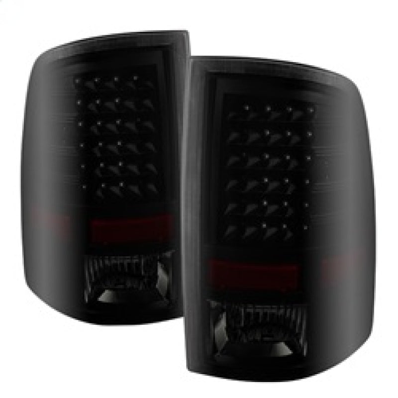 SPYDER 9025617 - SPY9025617 - xTune Dodge Ram 1500 09-14 LED Tail Lights Incandescent Model Only Black Smoke ALT-JH-DR09-LED-BKSM - Shipped in Europe - Tuningsupply.com