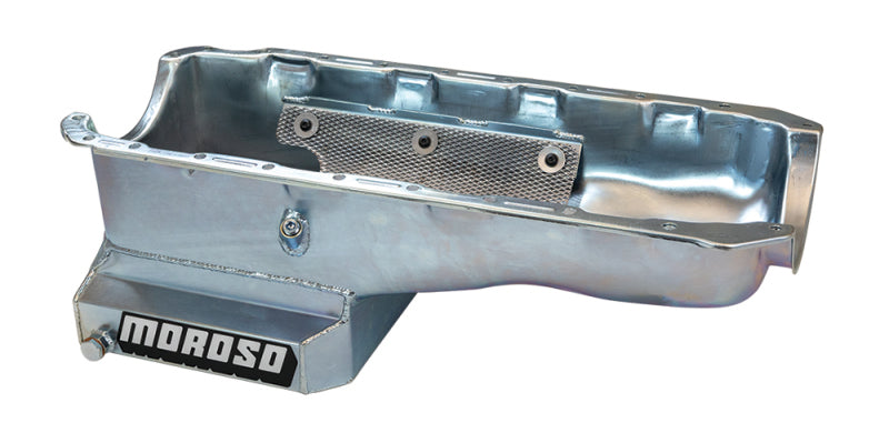 Moroso 20403 - MOR20403 - Moroso Chevrolet Big Block Mark IV Kicked Out Wet Sump 6qt 8in Steel Oil Pan - Shipped in Europe - Tuningsupply.com