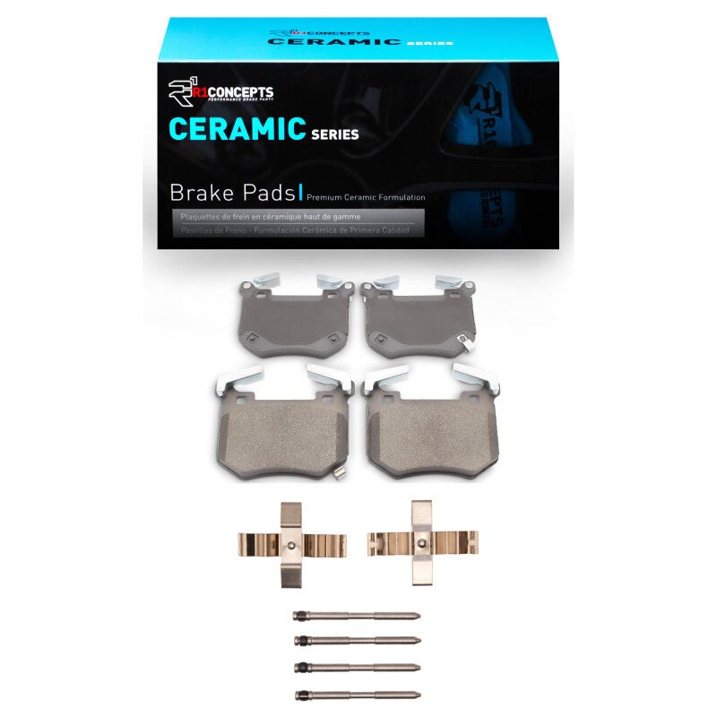 R1 Concepts 2310-2144-01 - RNC2310-2144-01 - R1 2018-2025 Genesis G70 Rear R1 Ceramic Pads & Hardware Kit - Shipped in Europe - Tuningsupply.com