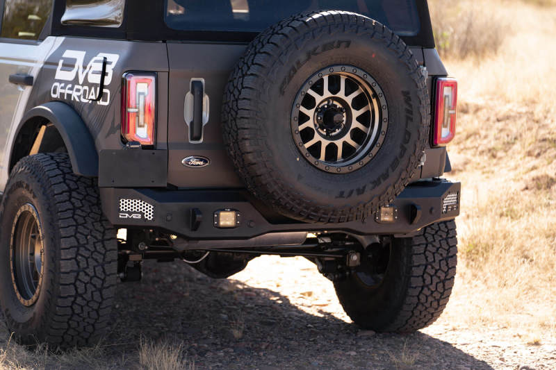 DV8 Offroad - DVERBBR-01 - DV8 Offroad 21-22 Ford Bronco MTO Series Rear Bumper - Shipped in Europe - Tuningsupply.com