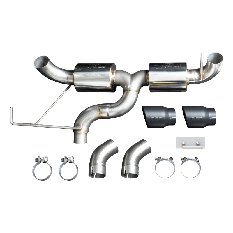Injen SES9300AB - INJSES9300AB - Injen 21-22 Ford Bronco L4-2.3L Turbo/V6-2.7L Twin Turbo SS Axle-Back Exhaust - Shipped in Europe - Tuningsupply.com