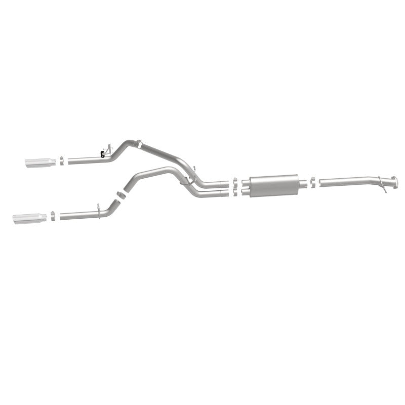 Magnaflow 19019 - MAG19019 - MagnaFlow Stainless Cat-Back Exhaust 2015 Chevy Colorado/GMC Canyon Dual Split Rear Exit 3.5in - Shipped in Europe - Tuningsupply.com