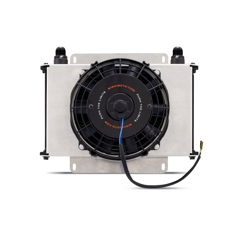 Mishimoto MMOC-25-K - MISMMOC-25-K - Mishimoto Universal Oil Cooler Kit 25-Row Cooler and 1x 8in Fan - Shipped in Europe - Tuningsupply.com
