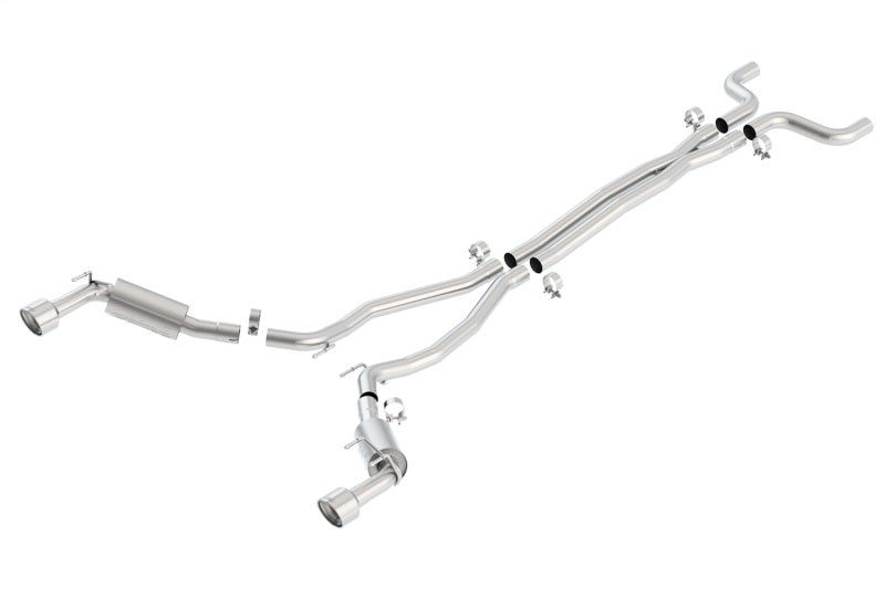 Borla 140280 - BOR140280 - Borla 2010 Camaro 6.2L V8 S Type Catback Exhaust (does not work w/ factory ground affects package - - Shipped in Europe - Tuningsupply.com