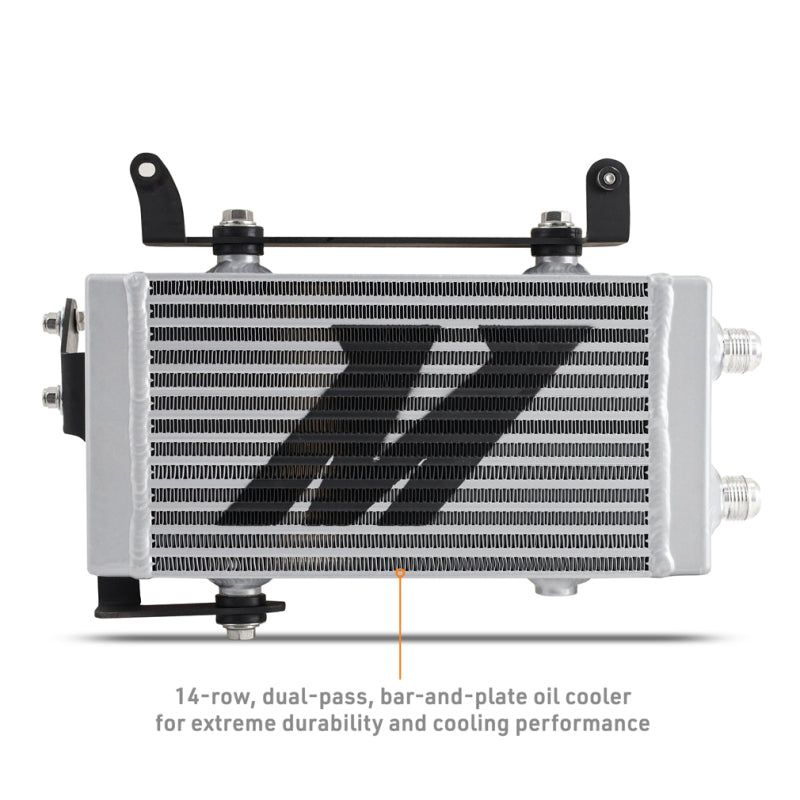 Mishimoto MMOC-GRC-23TSL - MISMMOC-GRC-23TSL - Mishimoto 2023+ Toyota GR Corolla Oil Cooler Kit - Thermostatic - Silver - Shipped in Europe - Tuningsupply.com