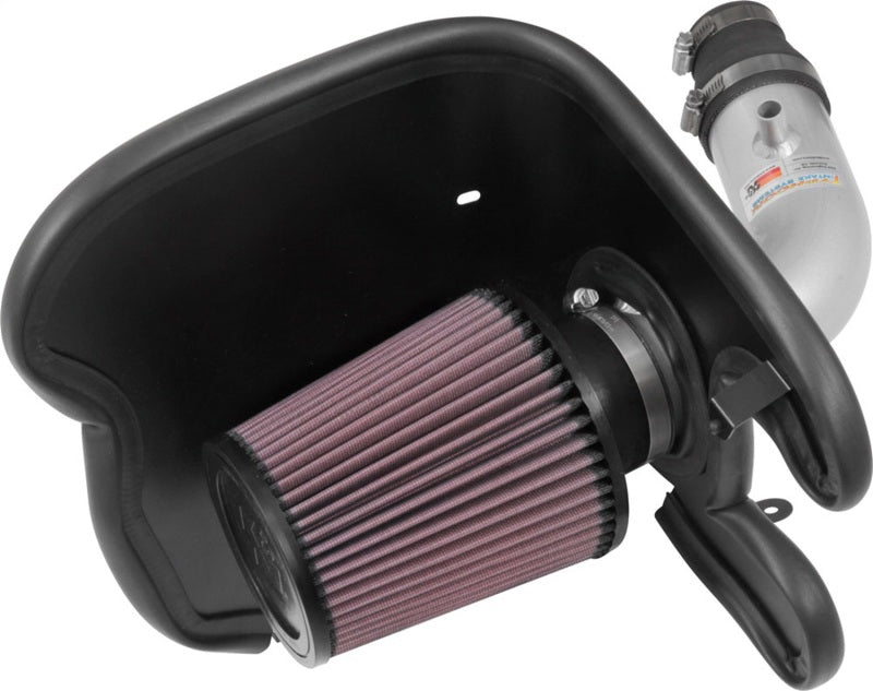 K&N Engineering 69-4537TS - KNN69-4537TS - K&N 17-18 Chevy Cruze 1.4L Turbo Silver Typhoon Short Ram Intake - Shipped in Europe - Tuningsupply.com