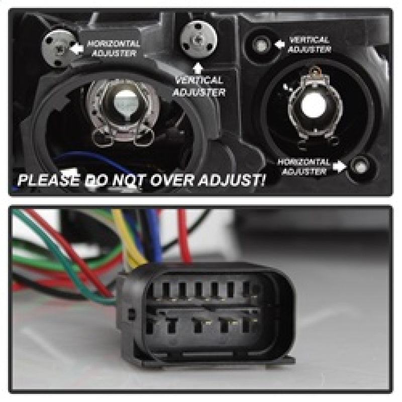 SPYDER 5084347 - SPY5084347 - Spyder 12-14 BMW F30 3 Series 4DR Projector Headlights - LED DRL - Black (PRO-YD-BMWF3012-DRL-BK) - Shipped in Europe - Tuningsupply.com