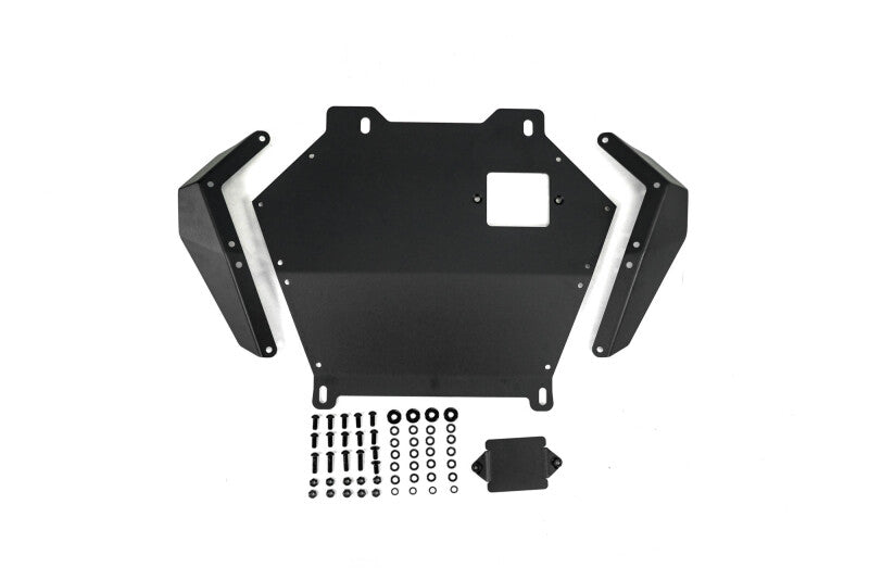 DV8 Offroad SPTT1-09 - DVESPTT1-09 - DV8 24-25 Toyota Tacoma & Land Cruiser Rear Belly Skid Plate - Shipped in Europe - Tuningsupply.com