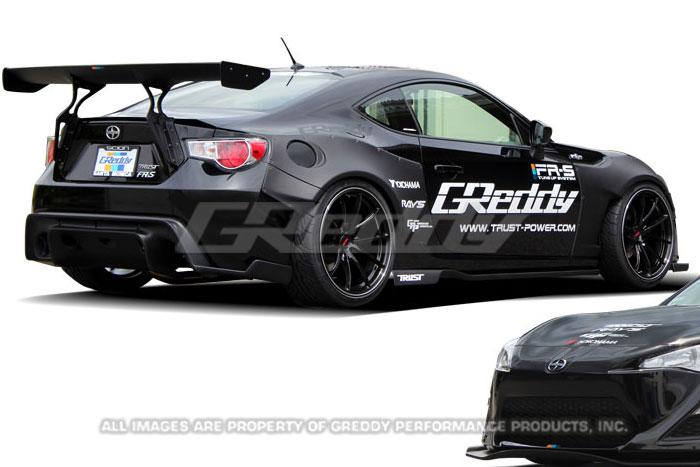GReddy - GRE17010214 - GReddy X Rocket Bunny Rear Over-Fender & Rear Bumper Trim (2 pcs) - Shipped in Europe - Tuningsupply.com