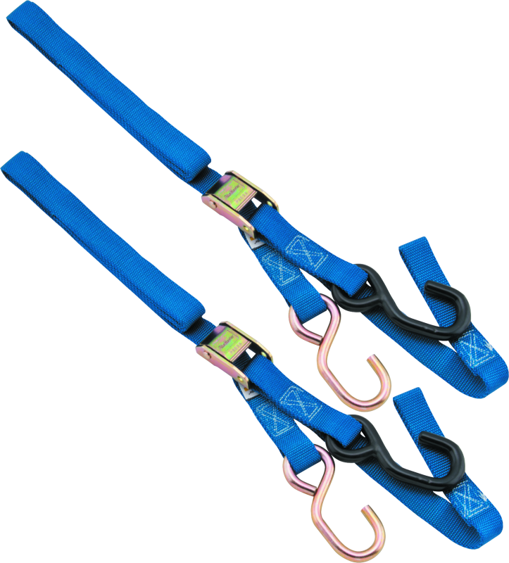 BikeMaster 100515 - BKM100515 - BikeMaster Tiedown Integrated Softhook - Blue - Shipped in Europe - Tuningsupply.com