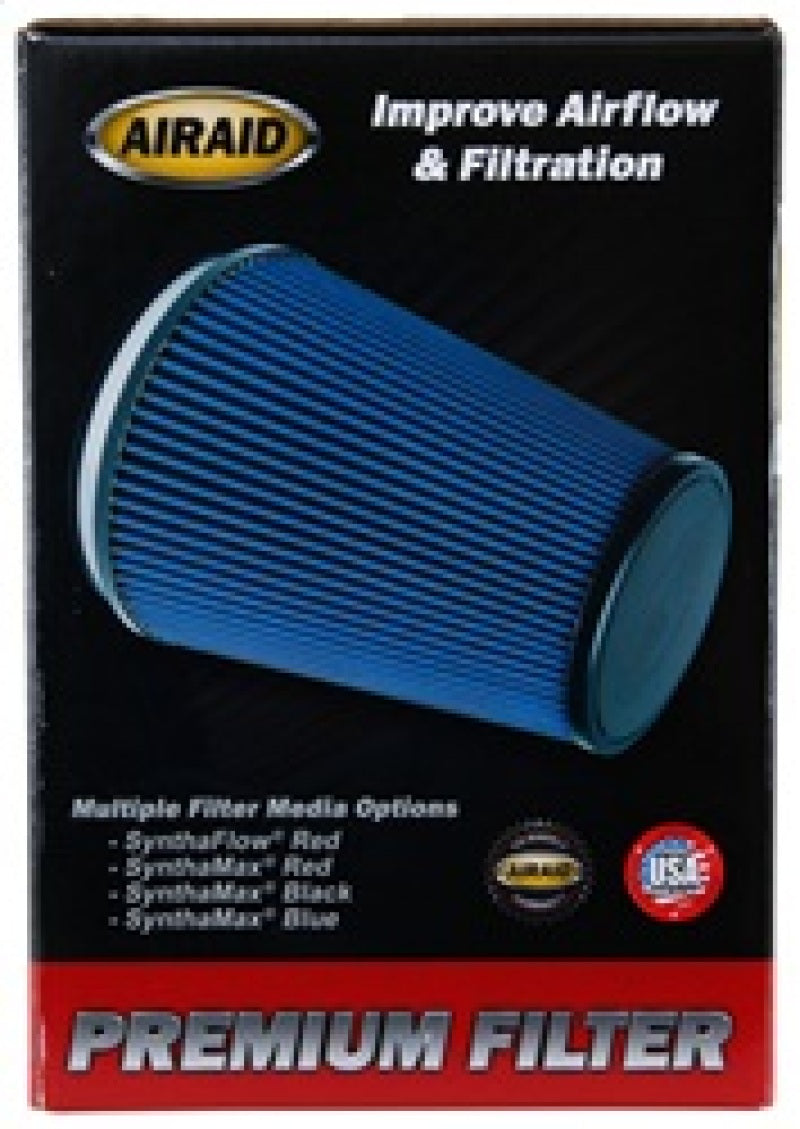 Airaid 700-458 - AIR700-458 - Airaid Universal Air Filter - Cone 4 x 7 x 4 5/8 x 7 w/ Short Flange - Shipped in Europe - Tuningsupply.com