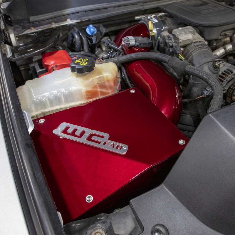 Wehrli WCF100194-RED - WCFWCF100194-RED - Wehrli 11-16 Chevrolet Duramax LML 4in Intake Kit - WCFab Red - Shipped in Europe - Tuningsupply.com