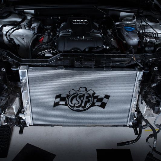 CSF 7091 - CSF7091 - CSF Audi B8 S4 & S5 High Performance All-Aluminum Radiator - Shipped in Europe - Tuningsupply.com