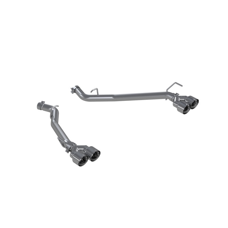 MBRP PS5203AL - MBRPS5203AL - MBRP 20-21 Ford Explorer ST 3.0L EcoBoost Dual Rear Exit Axle Back w/ Quad Tip AL Exhaust System - Shipped in Europe - Tuningsupply.com