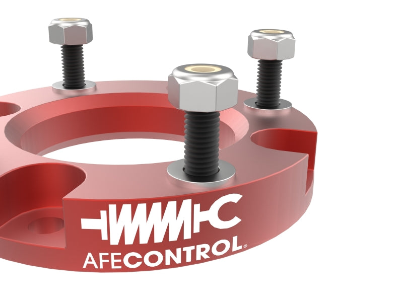 aFe 416-72T010-R - AFE416-72T010-R - aFe 24-25 Toyota Tacoma CONTROL 1.5in Leveling Kit - Red - Shipped in Europe - Tuningsupply.com