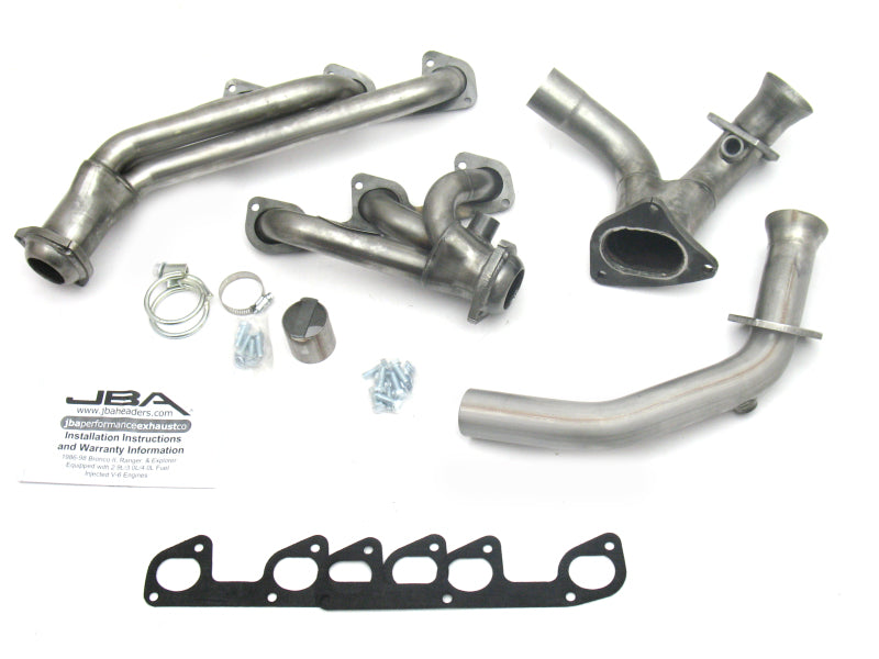 JBA 1634S - JBA1634S - JBA 95-97 Ford Ranger 4.0L OHV 1-1/2in Primary Raw 409SS Cat4Ward Header - Shipped in Europe - Tuningsupply.com