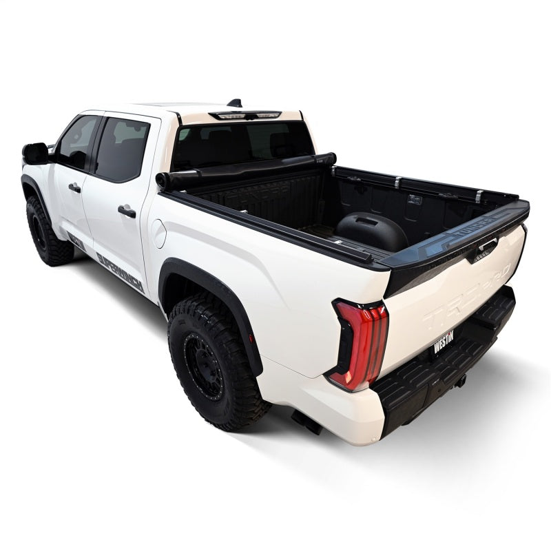Westin 19-10285 - WES19-10285 - Westin 22-24 Toyota Tundra 5.5ft. Bed Soft Roll Tonneau Cover - Black - Shipped in Europe - Tuningsupply.com