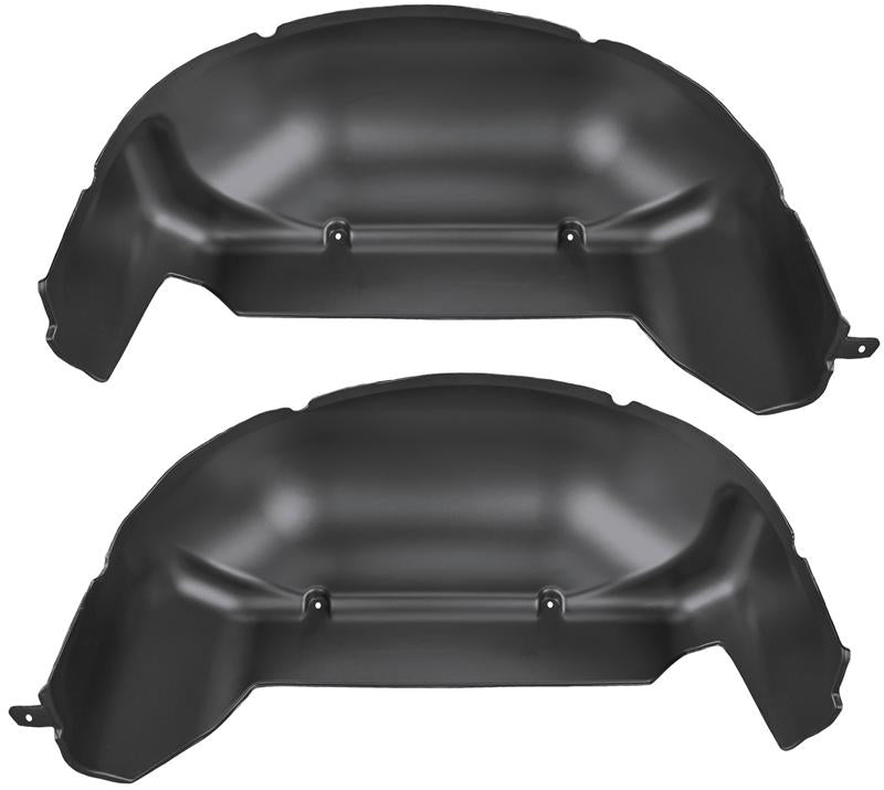 Husky Liners - HSL79111 - Husky Liners 11-14 Ford F-250/F-350 Super Duty Black Rear Wheel Well Guards - Shipped in Europe - Tuningsupply.com