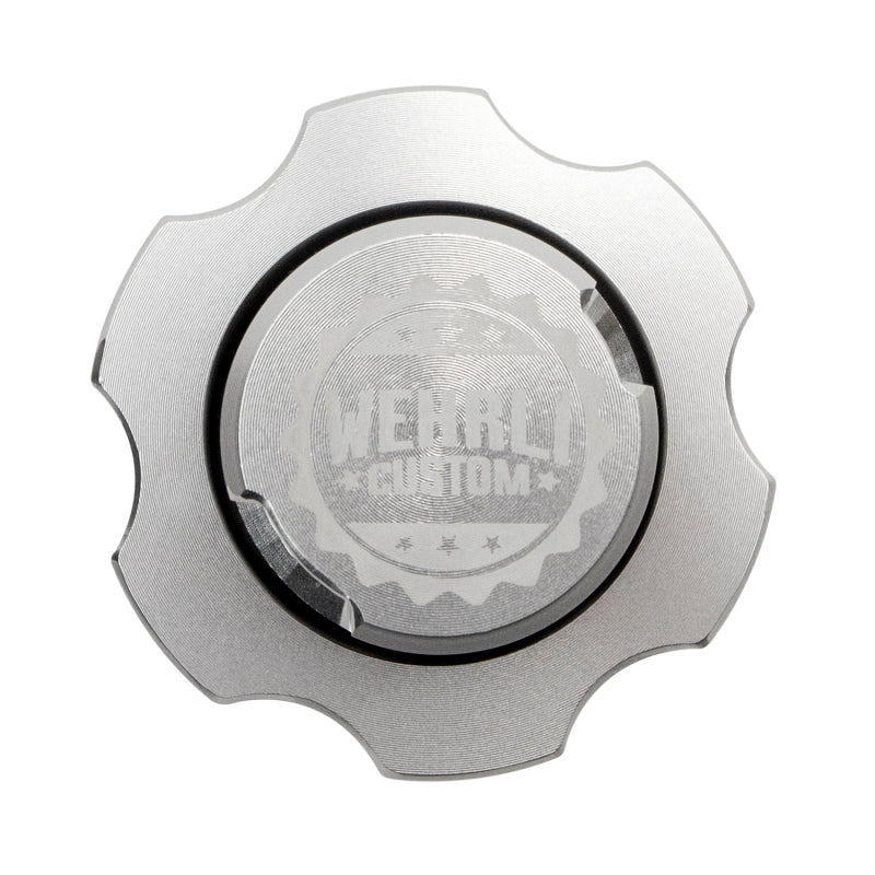 Wehrli WCF100442 - WCFWCF100442 - Wehrli 2001+ GM Duramax LB7/LLY/LBZ/LMM/LML/L5P Billet Oil Fill Cap - Clear Anodized - Shipped in Europe - Tuningsupply.com