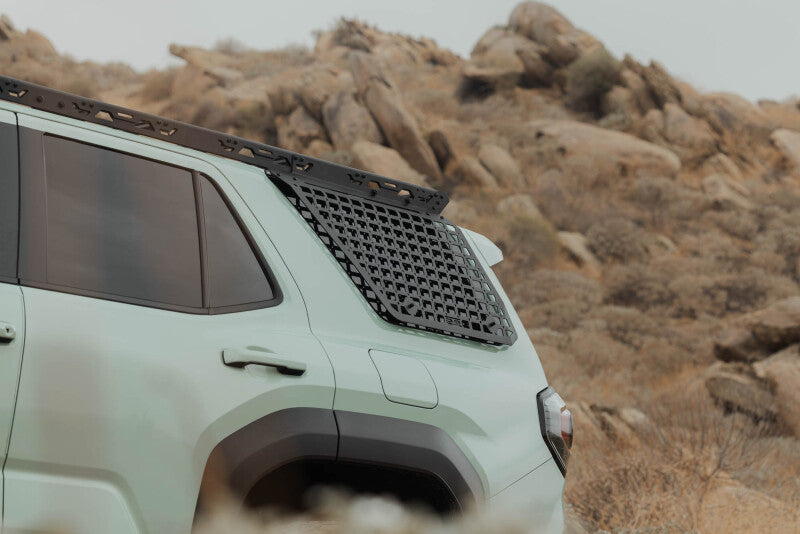 DV8 Offroad RRTF3-02EMD - DVERRTF3-02EMD - DV8 Offroad 25-26 Toyota 4Runner Exterior Window Molle for DV8 Offroad Roof Rack - Driver - Shipped in Europe - Tuningsupply.com