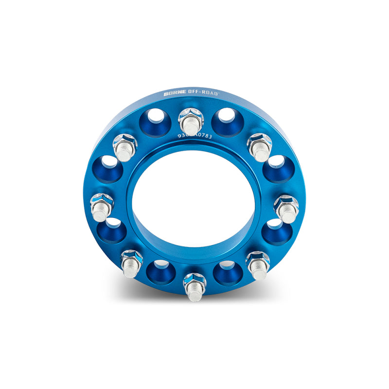 Borne Off-Road BNWS-002-381BL - BRNBNWS-002-381BL - Borne Off-Road Wheel Spacers - 8X170 - 125 - 38.1mm - M14 - Blue - Shipped in Europe - Tuningsupply.com