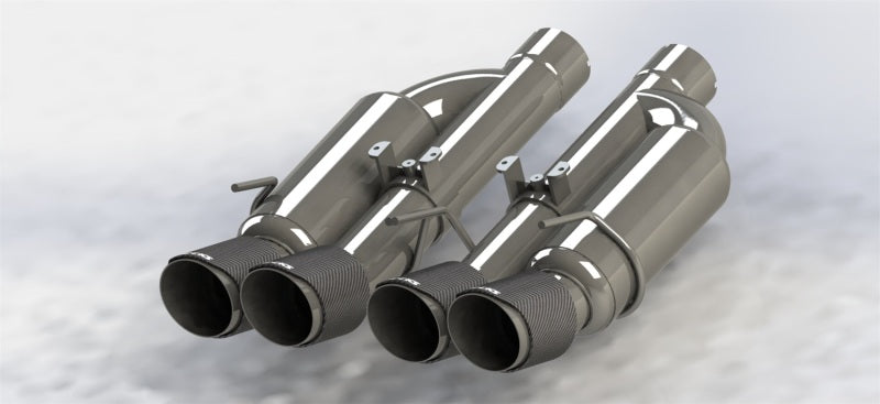 Kooks Headers 21606750 - KSH21606750 - Kooks 09-13 Chevrolet Corvette Z06/ZR1 3in. Valved Axle-Back Exhaust w/ SS Tips - Shipped in Europe - Tuningsupply.com