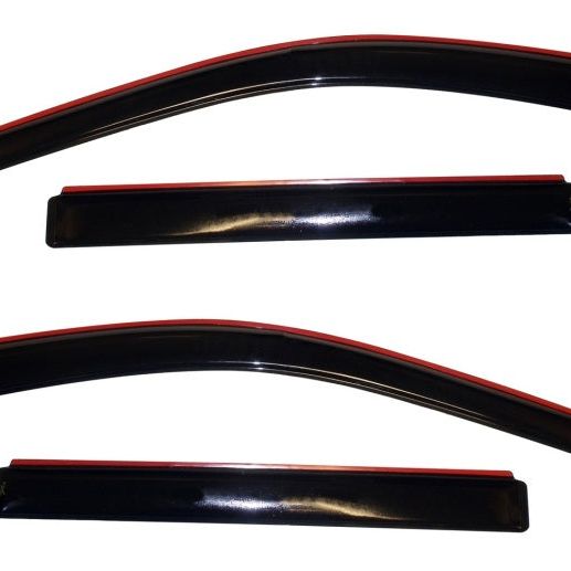 AVS 194252 - AVS194252 - AVS 11-18 Jeep Grand Cherokee (Not L Model) Ventvisor In-Chnl FRT & RR Window Deflectors 4pc - Smoke - Shipped in Europe - Tuningsupply.com