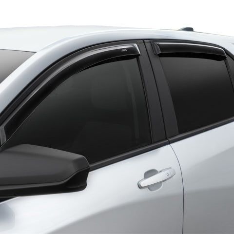 AVS 94634 - AVS94634 - AVS 2018 Chevy Equinox Ventvisor Outside Mount Window Deflectors 4pc - Smoke - Shipped in Europe - Tuningsupply.com