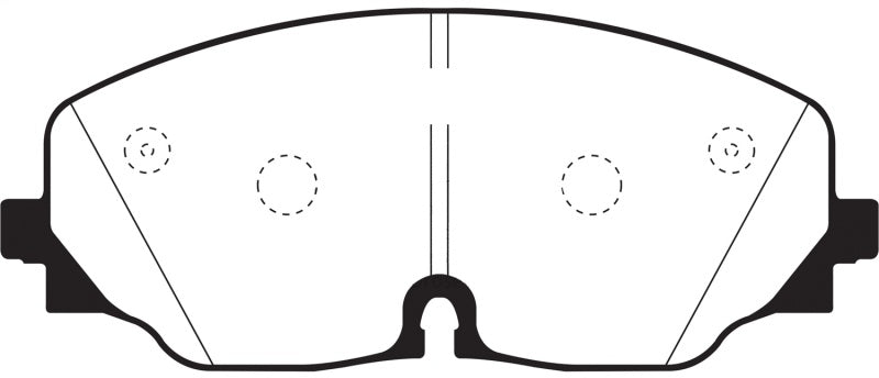 EBC DP43087R - EBCDP43087R - EBC 2017+ Volkswagen Atlas 2.0L Turbo Yellowstuff Front Brake Pads - Shipped in Europe - Tuningsupply.com