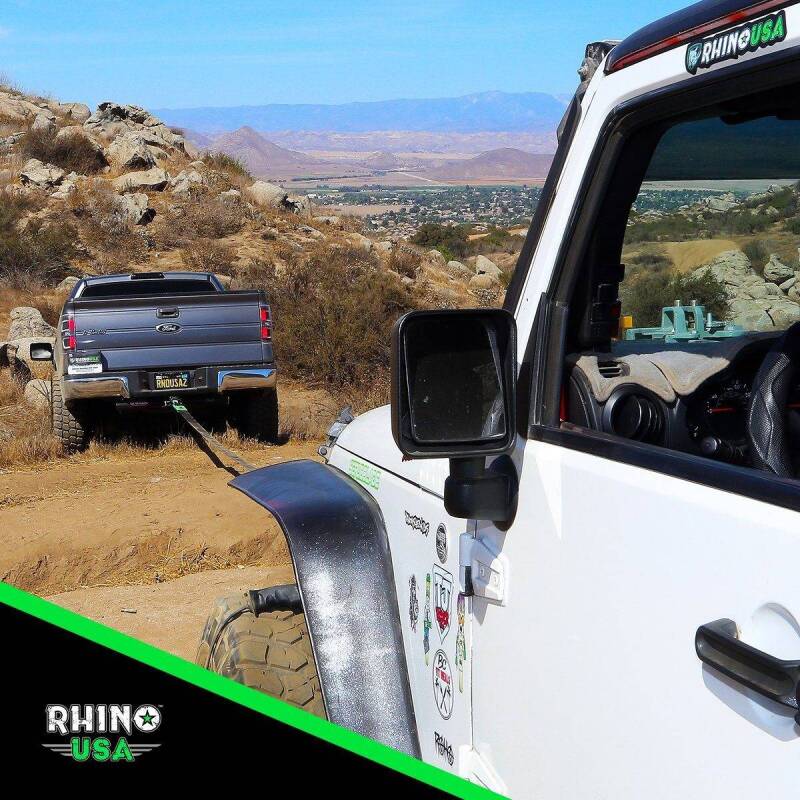 Rhino USA RNO-30STRAPHITCH - RSARNO-30STRAPHITCH - Rhino USA 30Ft Tow Strap/Hitch Combo - Shipped in Europe - Tuningsupply.com