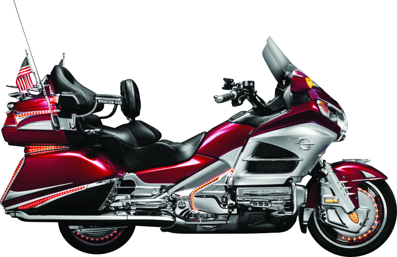 Kuryakyn 1481 - KUR1481 - Kuryakyn Passenger Drink Holder 01-17 GL1800 Chrome - Shipped in Europe - Tuningsupply.com