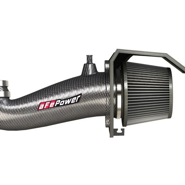 aFe 51-12162-C - AFE51-12162-C - aFe POWER Magnum FORCE Carbon Fiber Stage 2 Track Series Pro Dry S CAIS - 11-18 Dodge Challenger V8 - Shipped in Europe - Tuningsupply.com