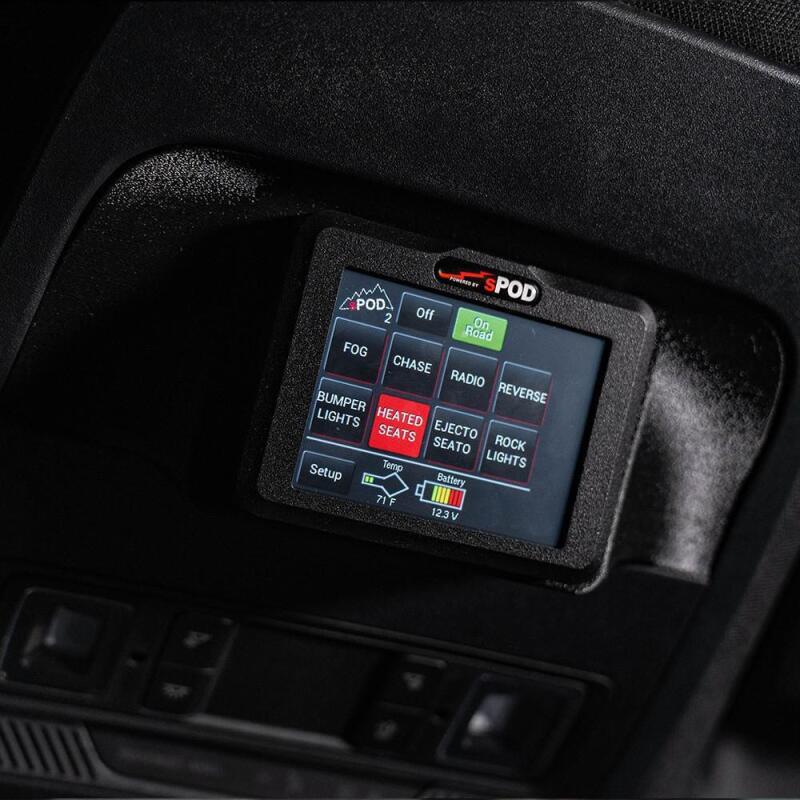 SPOD 870140 - SPO870140 - sPOD 2023+ Ford F250/F350 Super Duty BantamX Touchscreen Vehicle Power Management Kit - Shipped in Europe - Tuningsupply.com