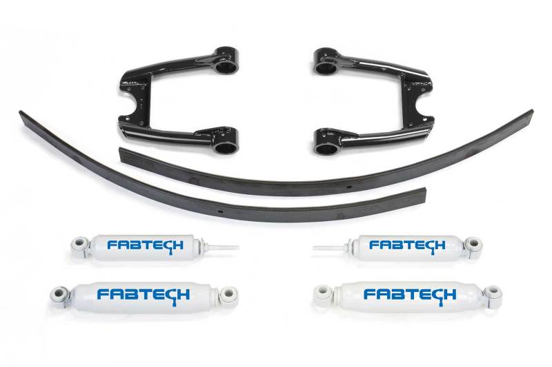 Fabtech - FABK7017 - Fabtech 84-95 Toyota P/U 2WD 3.5in Perf Sys w/Perf Shks - Shipped in Europe - Tuningsupply.com