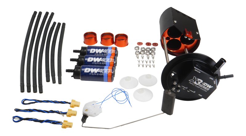 DeatschWerks 9-401-7016 - DWK9-401-7016 - DeatschWerks 05-18 GM Truck X3 Module with DW400 Pumps - Shipped in Europe - Tuningsupply.com