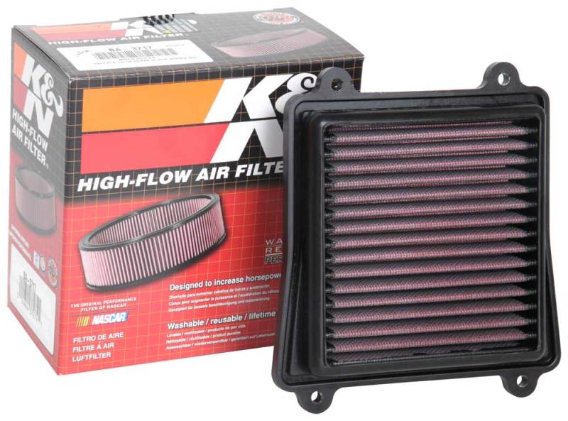 K&N Engineering BA-3717 - KNNBA-3717 - K&N 2017 Bajaj Dominar 400 Replacement Air Filter - Shipped in Europe - Tuningsupply.com