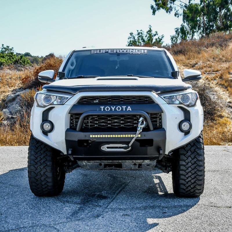 Westin 58-411155RB - WES58-411155RB - Westin 14-20 Toyota 4Runner Pro-Series Bumper Round Bull Bar - Textured Black - Shipped in Europe - Tuningsupply.com