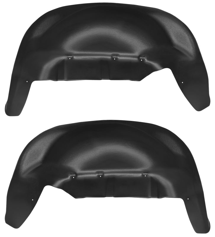 Husky Liners - HSL79061 - Husky Liners 2019+ Chevrolet Silverado 1500 Black Rear Wheel Well Guards - Shipped in Europe - Tuningsupply.com