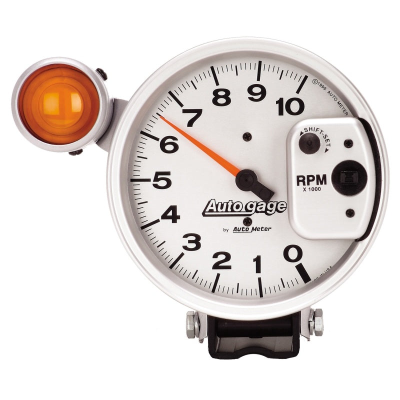 AutoMeter 233911 - ATM233911 - Autometer 5 inch 10,000 RPM Shift Lite Pedestal Tachometer Auto Gage - Shipped in Europe - Tuningsupply.com
